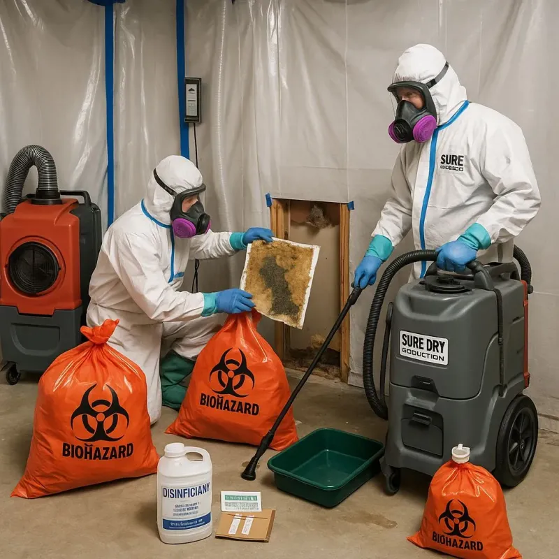 Contaminated Water Handling Protocols process in Sterling, IL