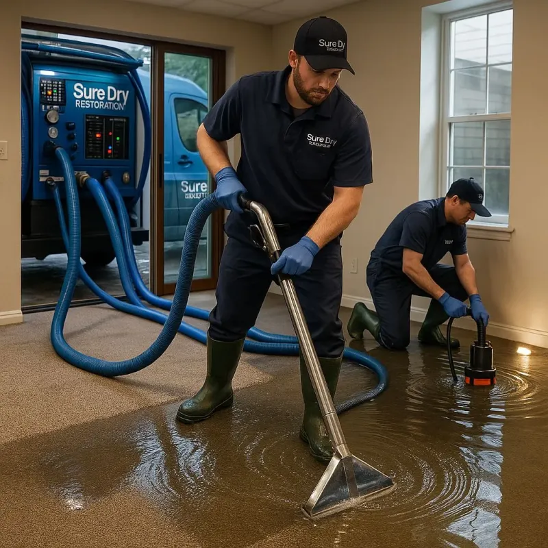 Water Extraction and Removal process in Sterling, IL